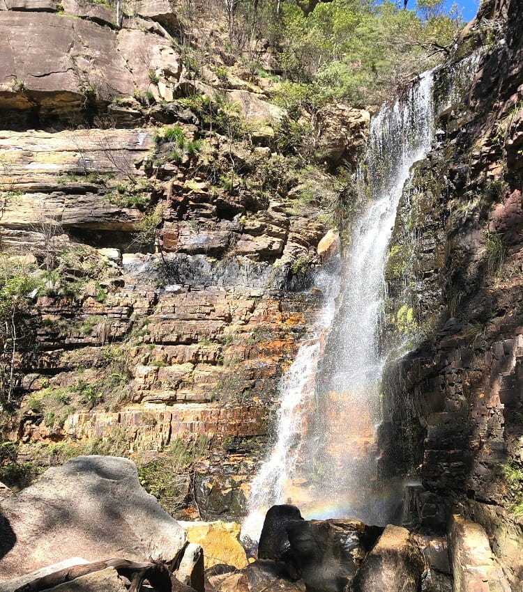 Beauchamp Falls in the Blue Mountains