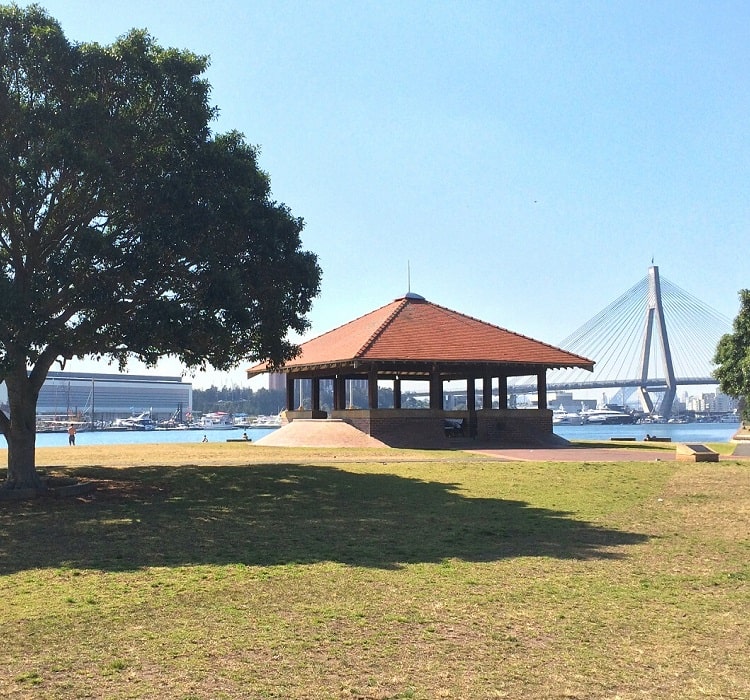 Bicentennial Park in Glebe