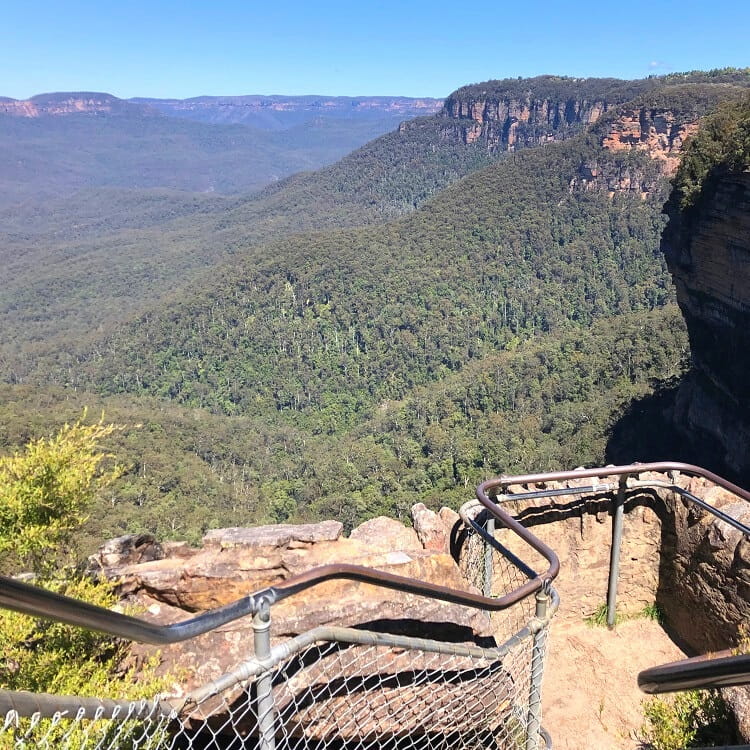 Fletchers Lookout in Wentworth Falls