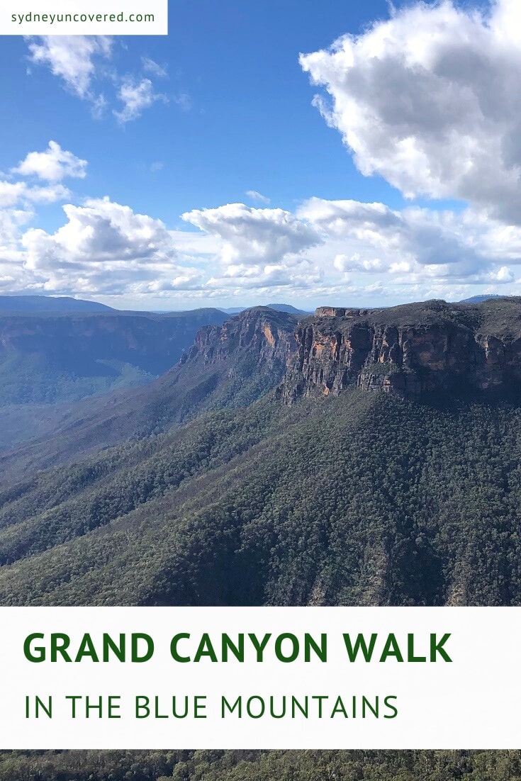 Grand Canyon walking track in the Blue Mountains