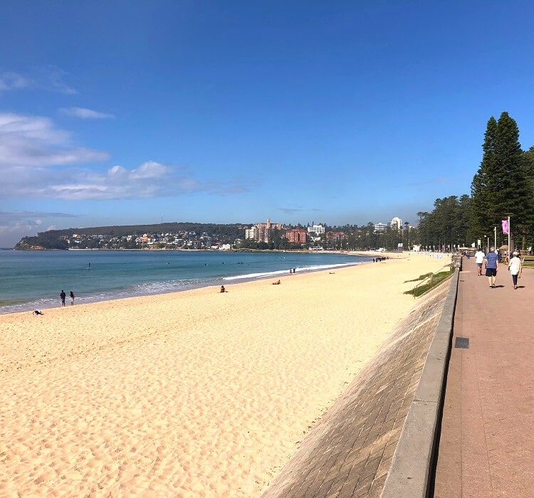 Manly Beach foreshore