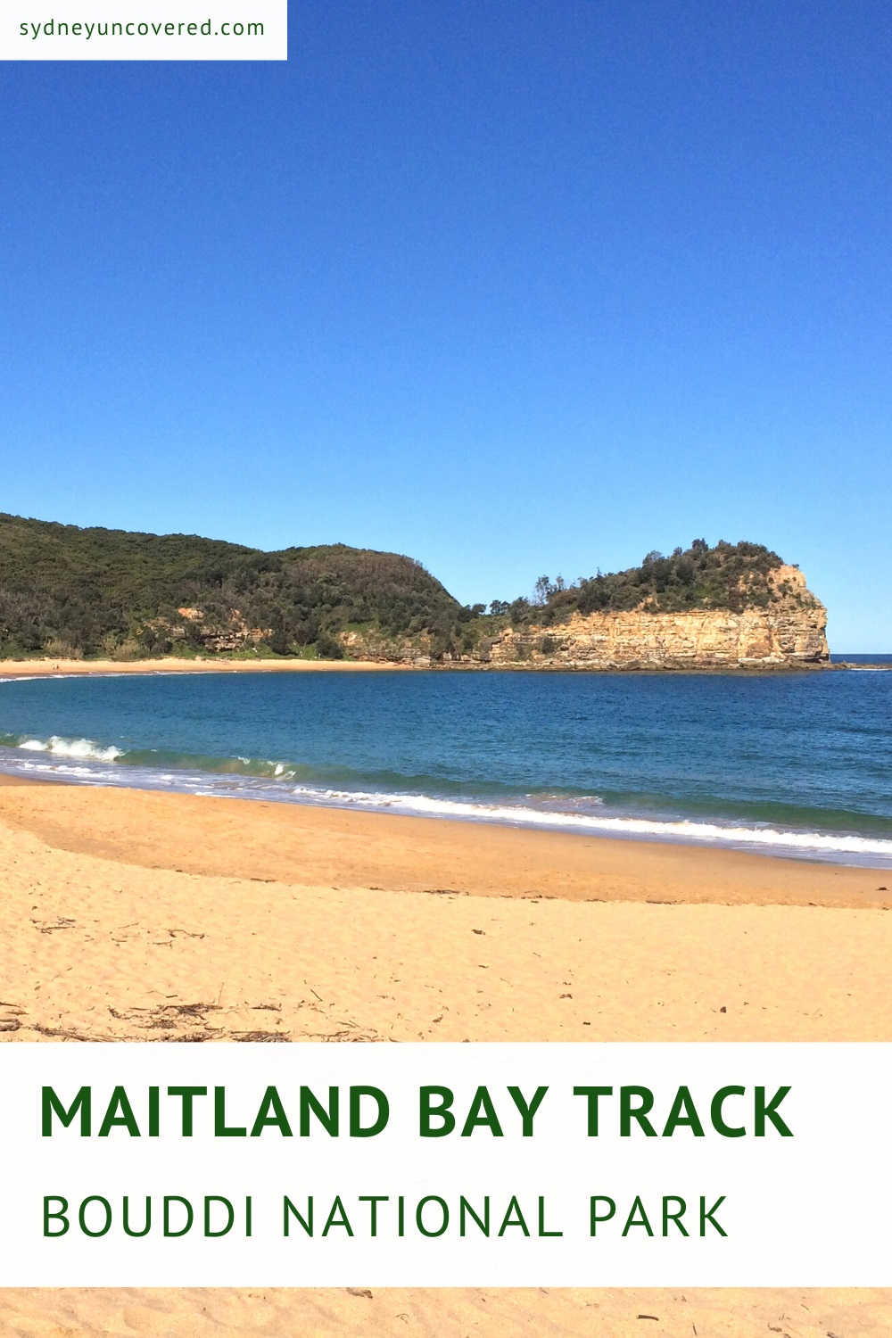 Maitland Bay Track in Bouddi National Park