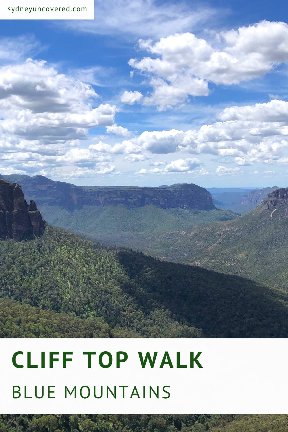 Cliff Top Walk in the Blue Mountains