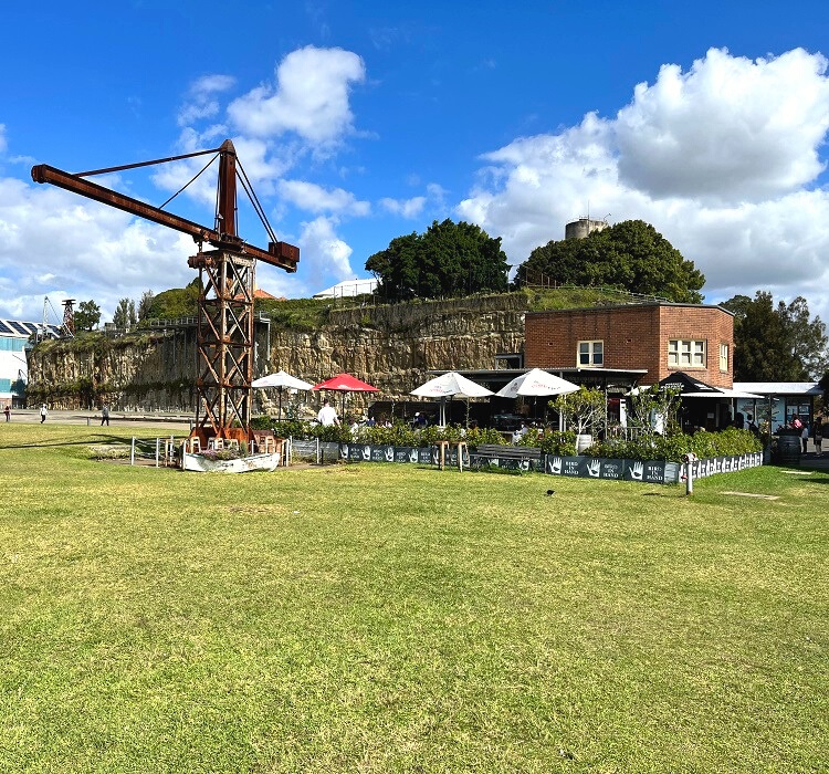 Cafe on Cockatoo Island