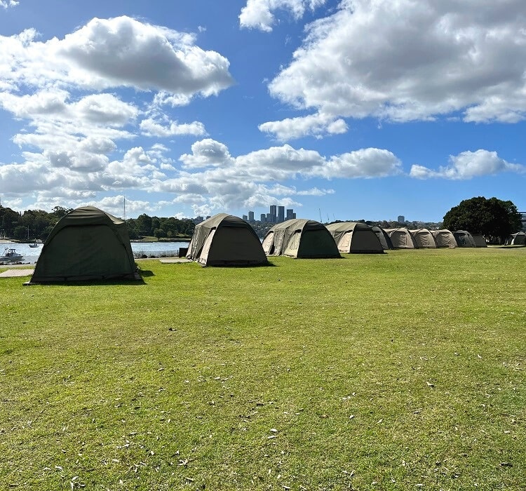 Cockatoo Island campground