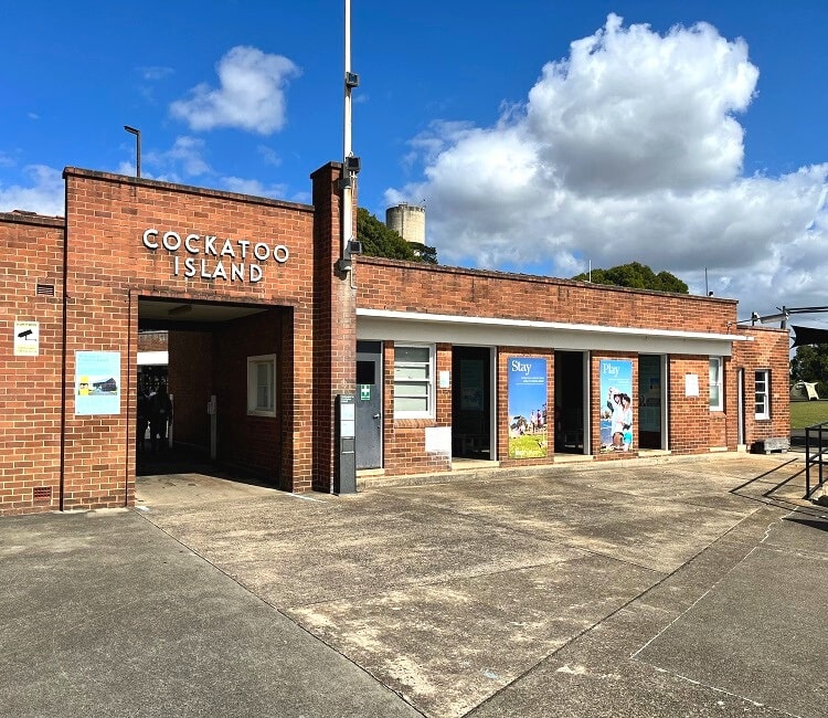 Entrance to Cockatoo Island