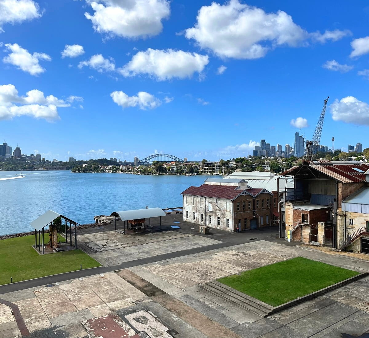 Cockatoo Island in Sydney Harbour