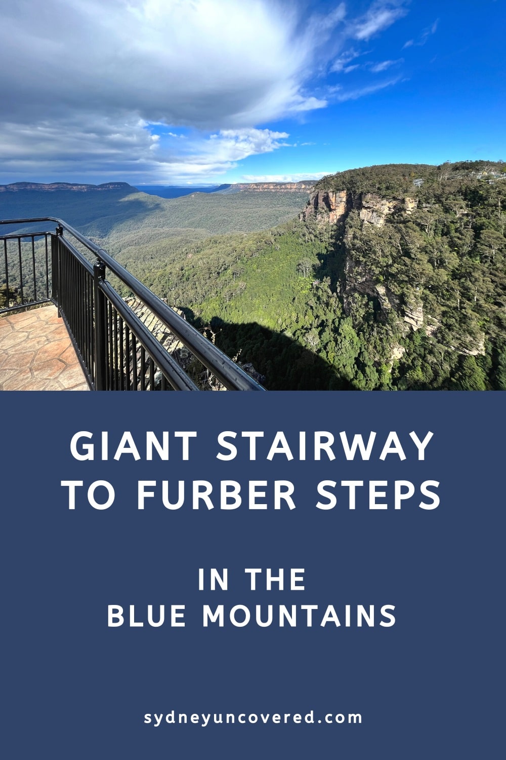 Giant Stairway to Furber Steps Loop in Katoomba