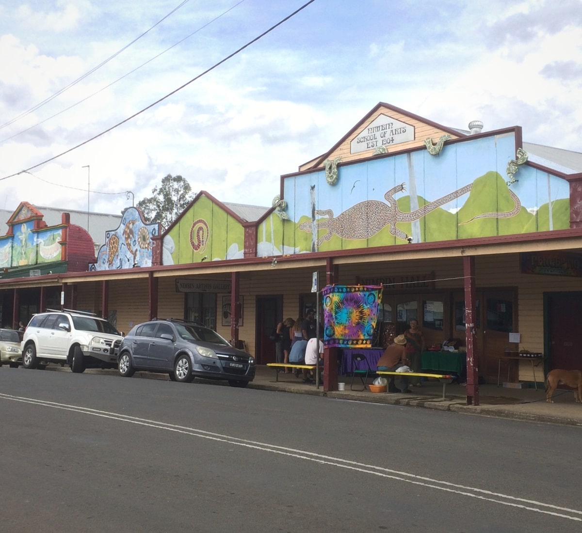 Main street in Nimbin