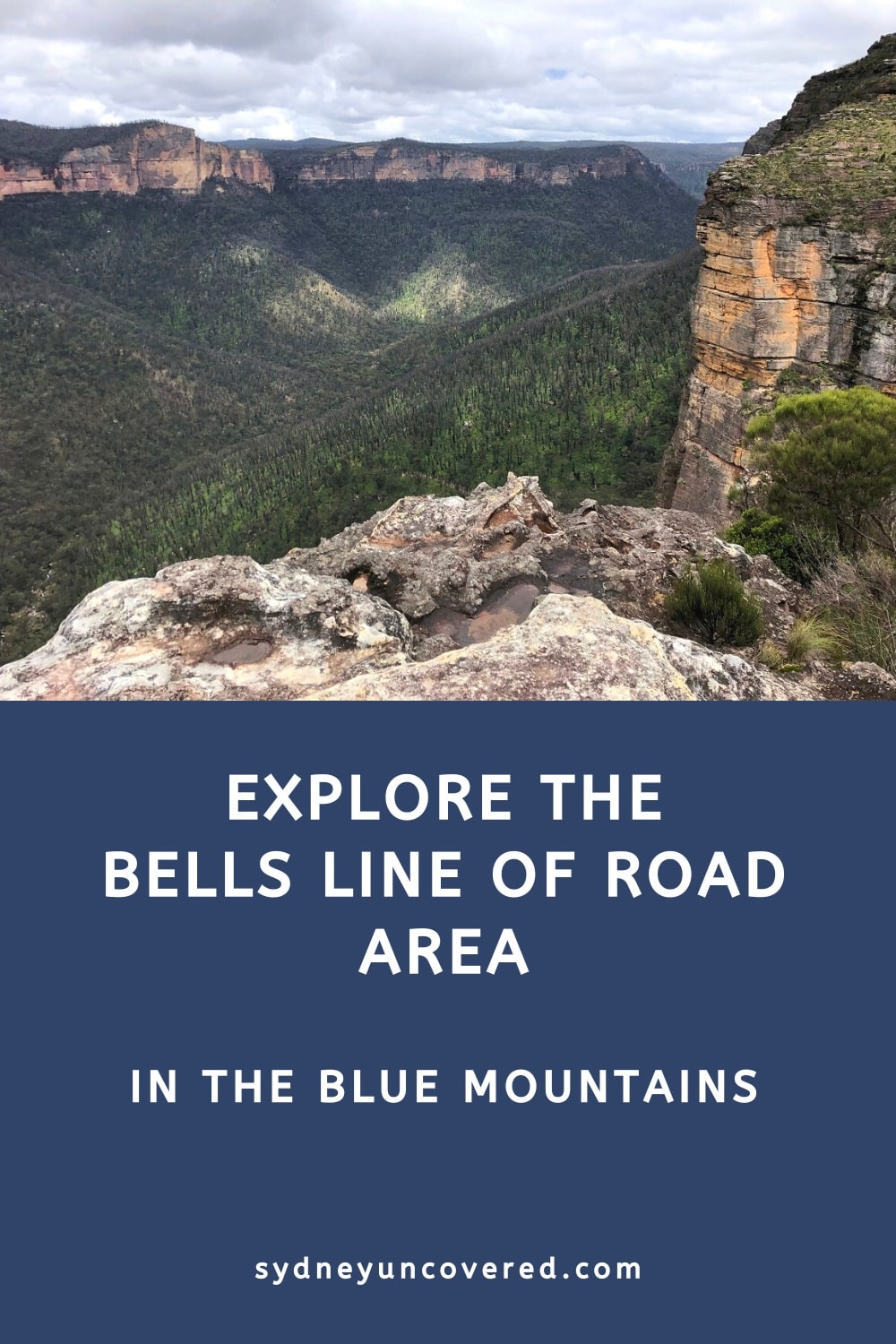 Explore the Bells Line of Road area in the Blue Mountains