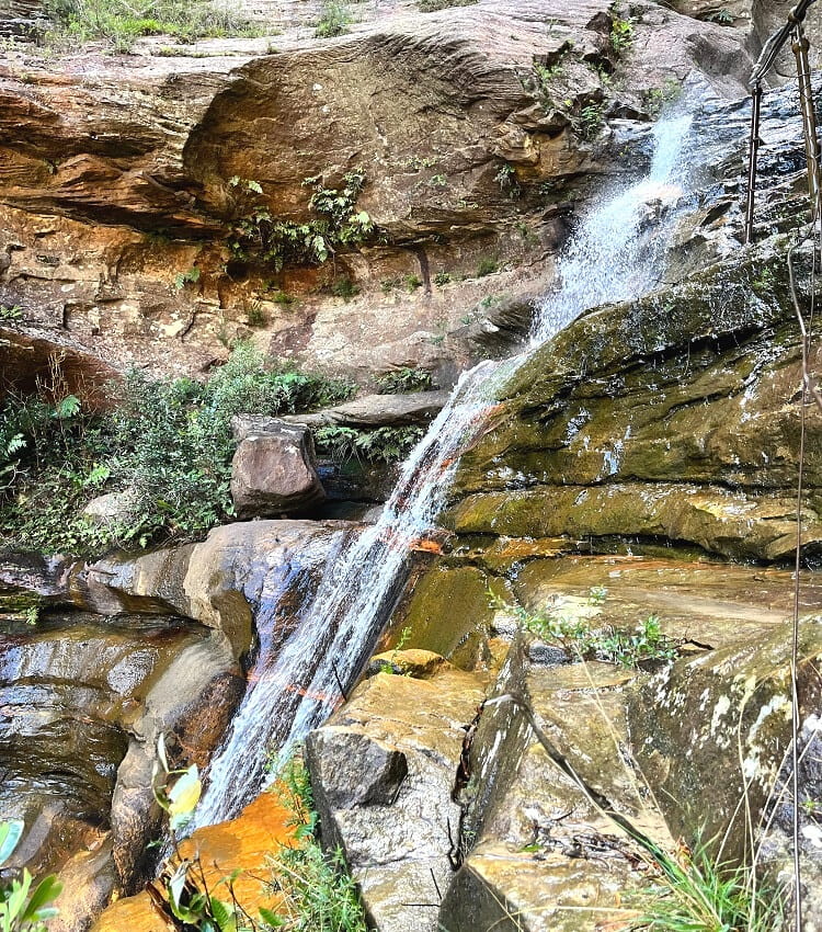 Centennial Glen Creek waterfall