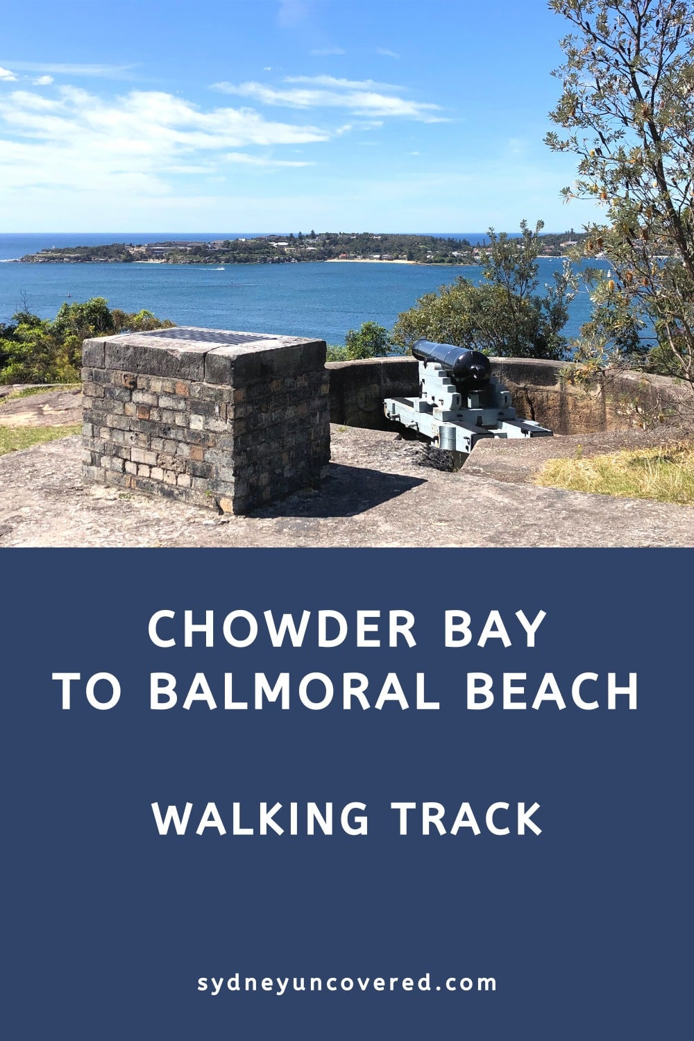 Chowder Bay to Balmoral Beach walking track