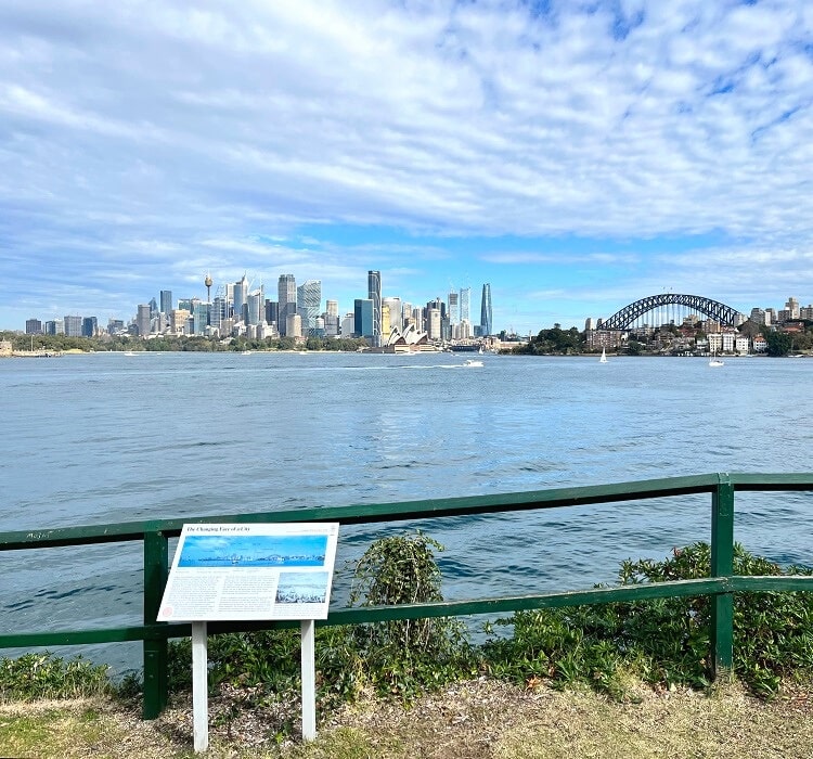 Harbour views from Cremorne Point