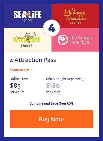 Sydney tourist attractions pass