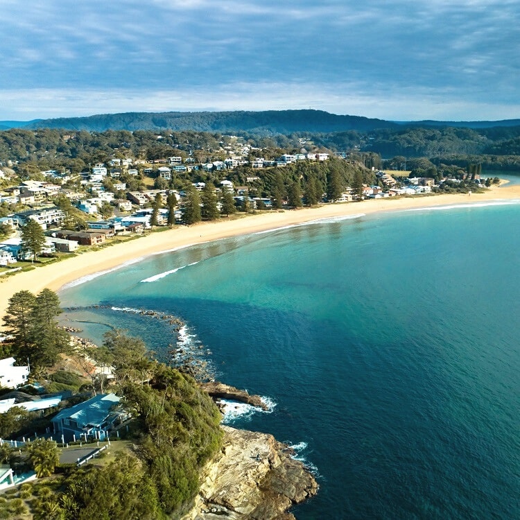 Avoca Beach in the Central Coast region