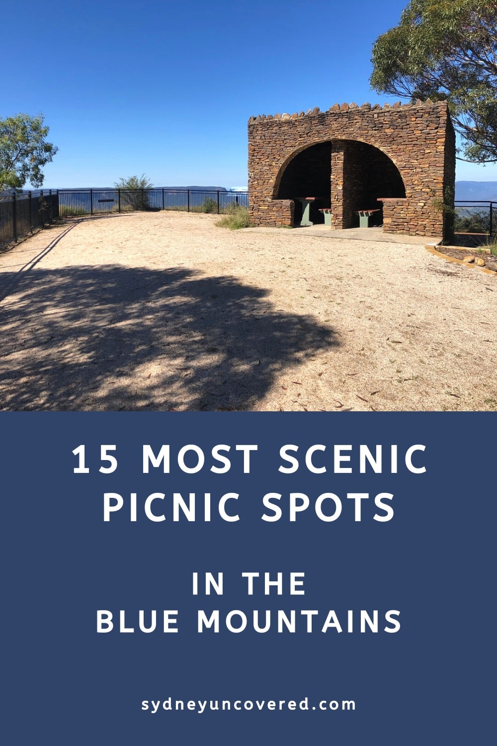Scenic picnic spots in the Blue Mountains