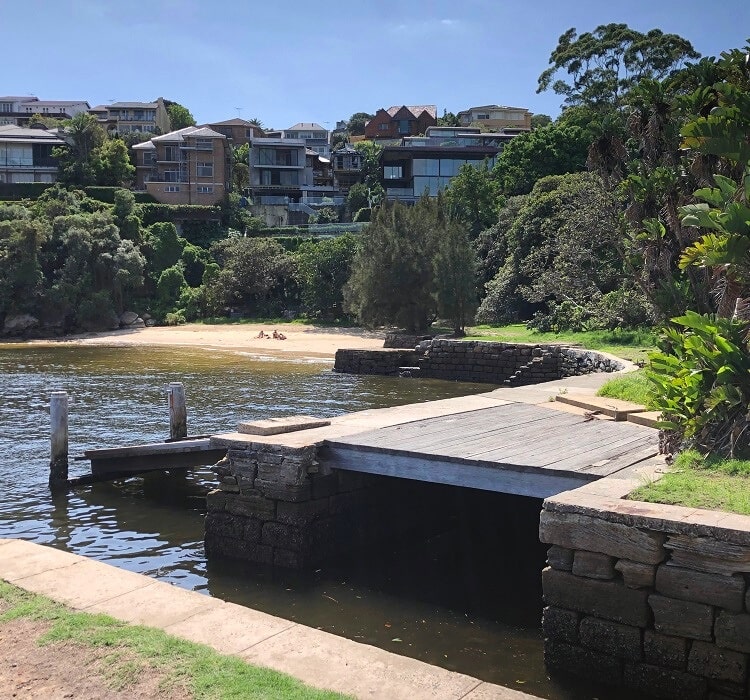 Hermit Bay Beach in Vaucluse