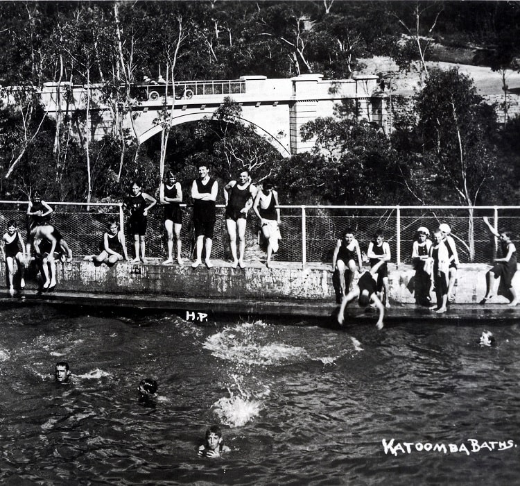 Old Katoomba Baths at Leura Cascades