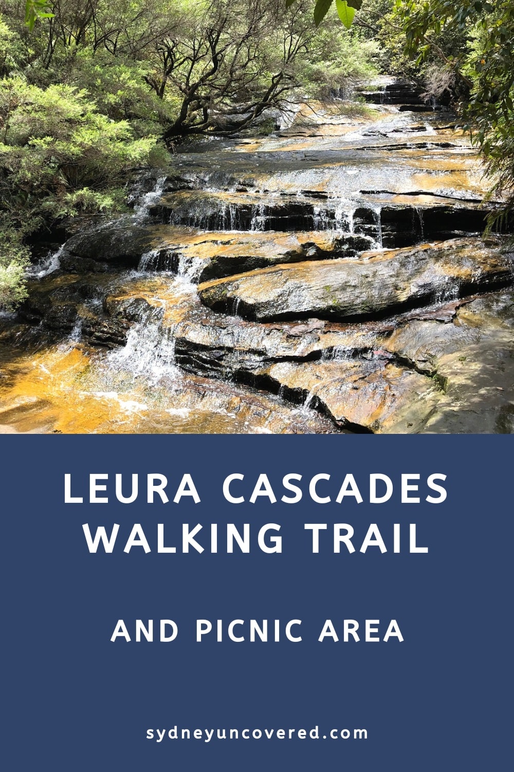 Leura Cascades walking track and picnic area