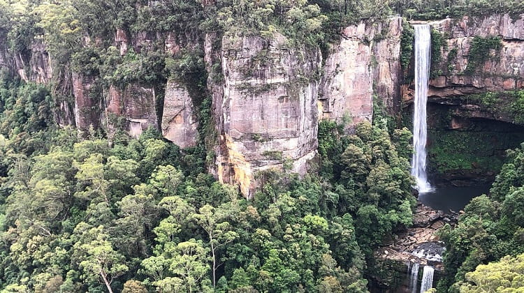 Belmore Falls and the Hindmarsh Lookout