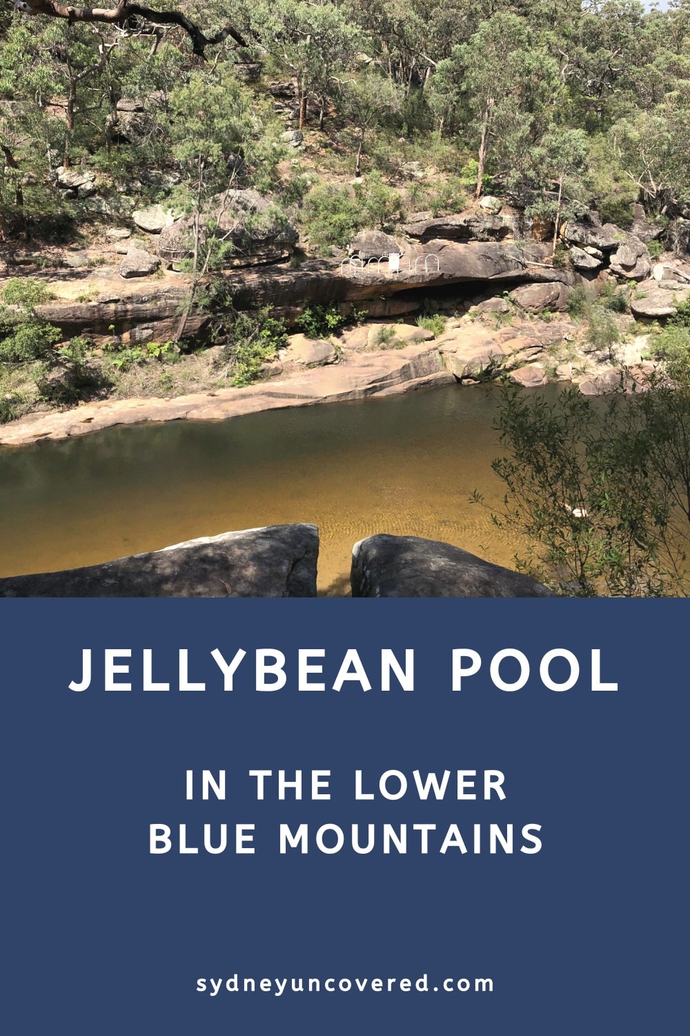 Jellybean Pool in the Lower Blue Mountains