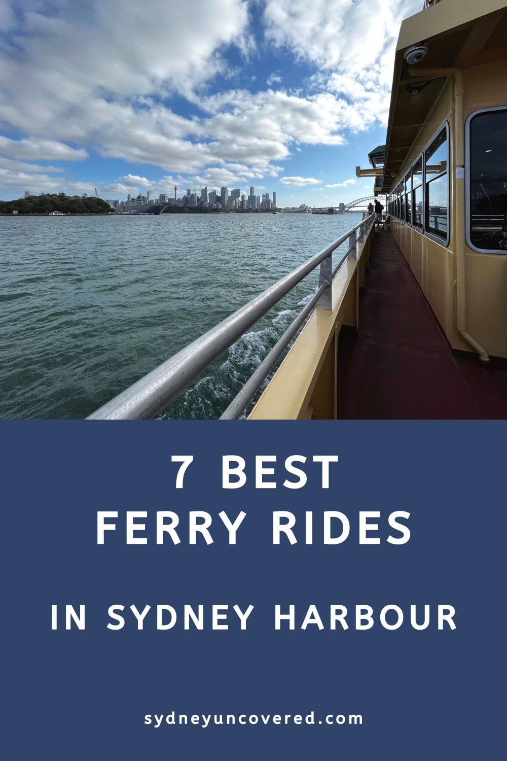 Sydney Harbour ferry rides