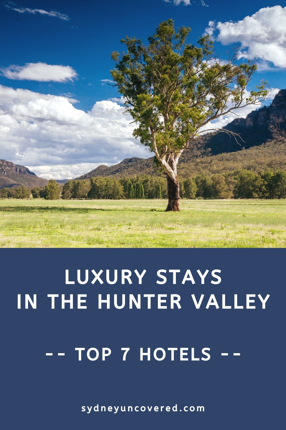 7 Best luxury hotels in Hunter Valley