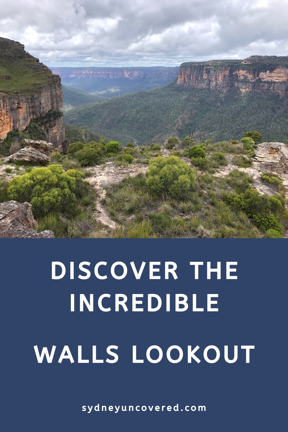 Walls Lookout in the Blue Mountains