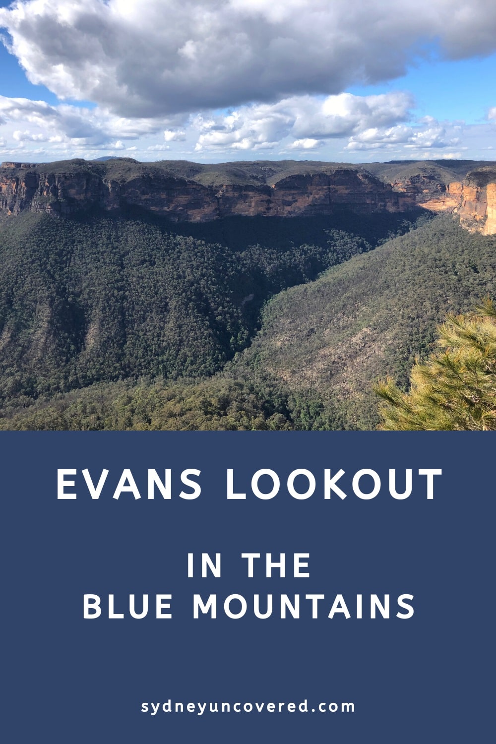 Evans Lookout in the Blue Mountains