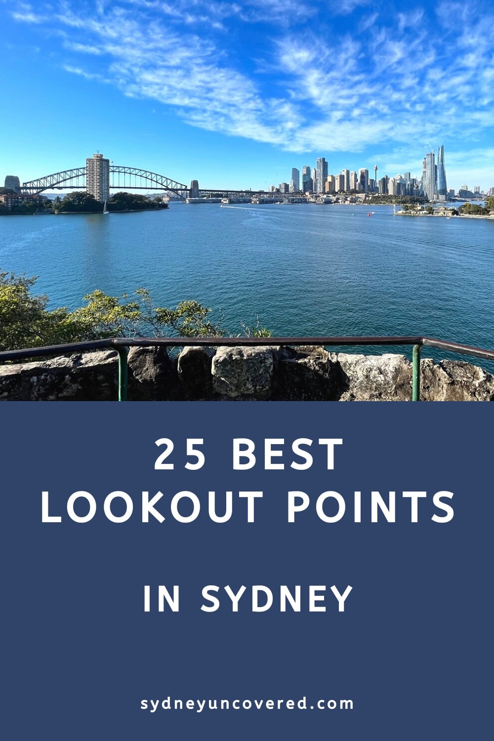 Best lookout points in Sydney with scenic views