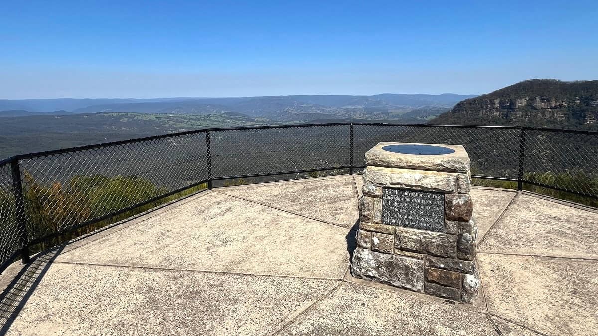 Cahill's Lookout in Katoomba