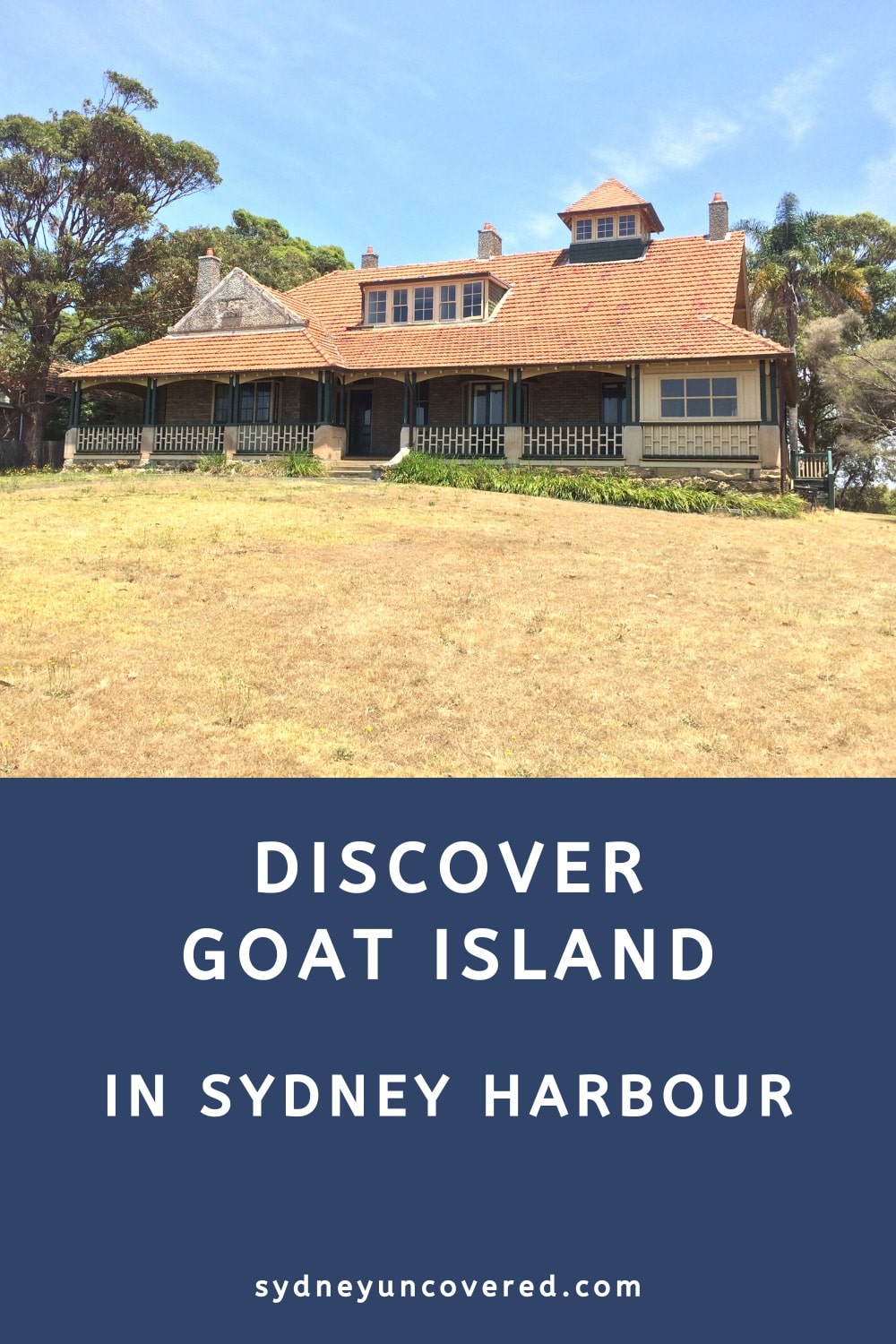 Discover Goat Island in Sydney Harbour