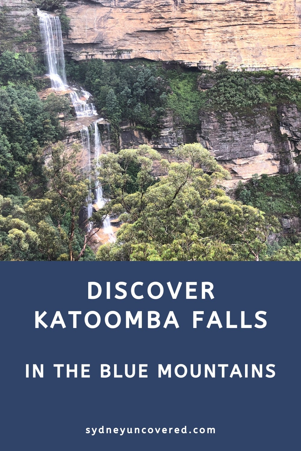 Katoomba Falls in the Blue Mountains