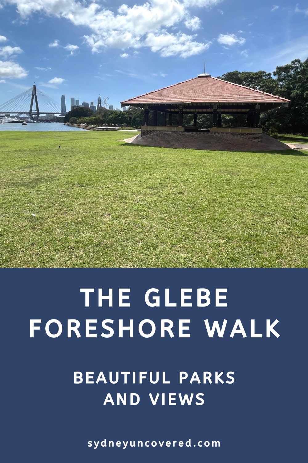 Glebe Foreshore Walk (parks and views)