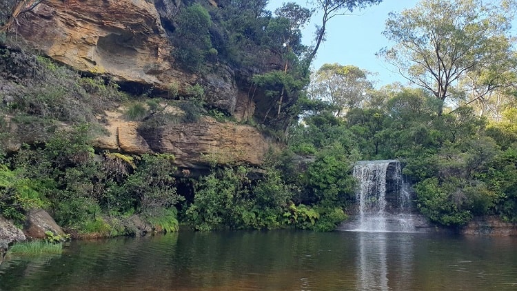 Paradise Pool in Linden Blue Mountains
