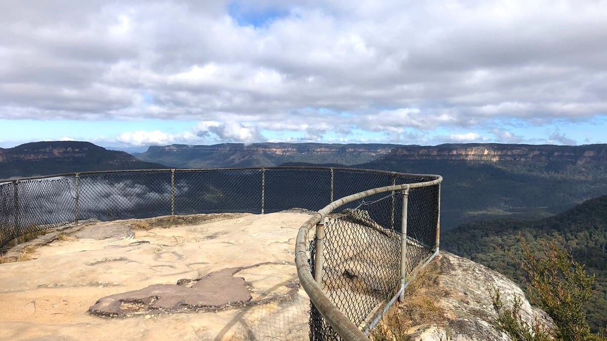 Sublime Point Lookout in Leura (Blue Mountains)