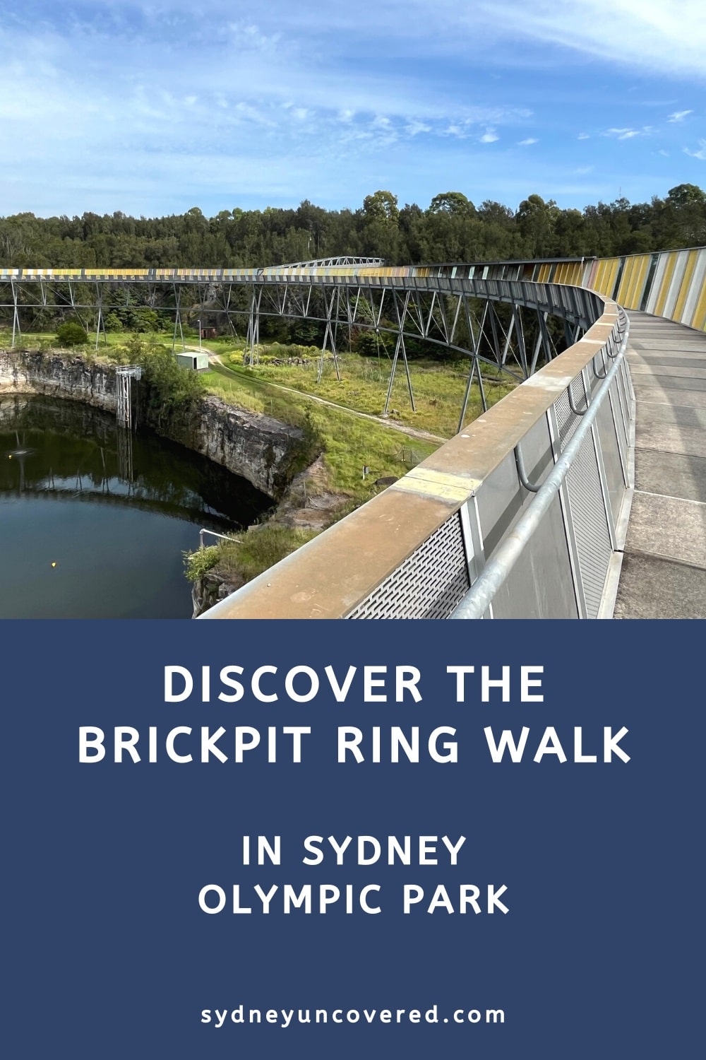 Brickpit Ring Walk in Sydney Olympic Park