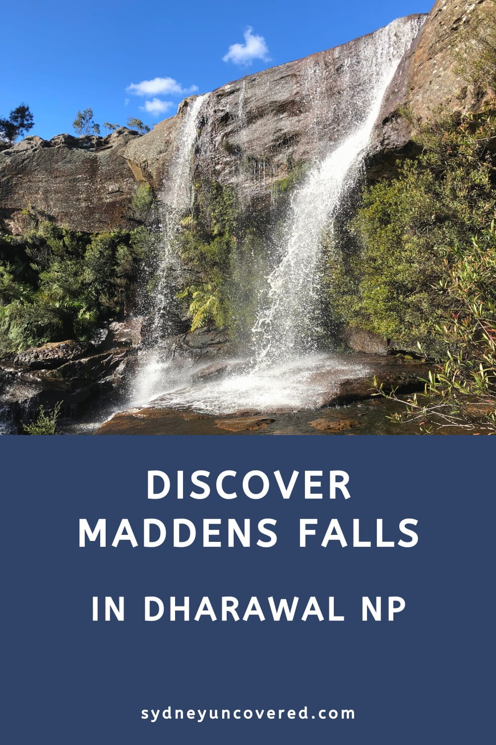 Maddens Falls in Dharawal National Park
