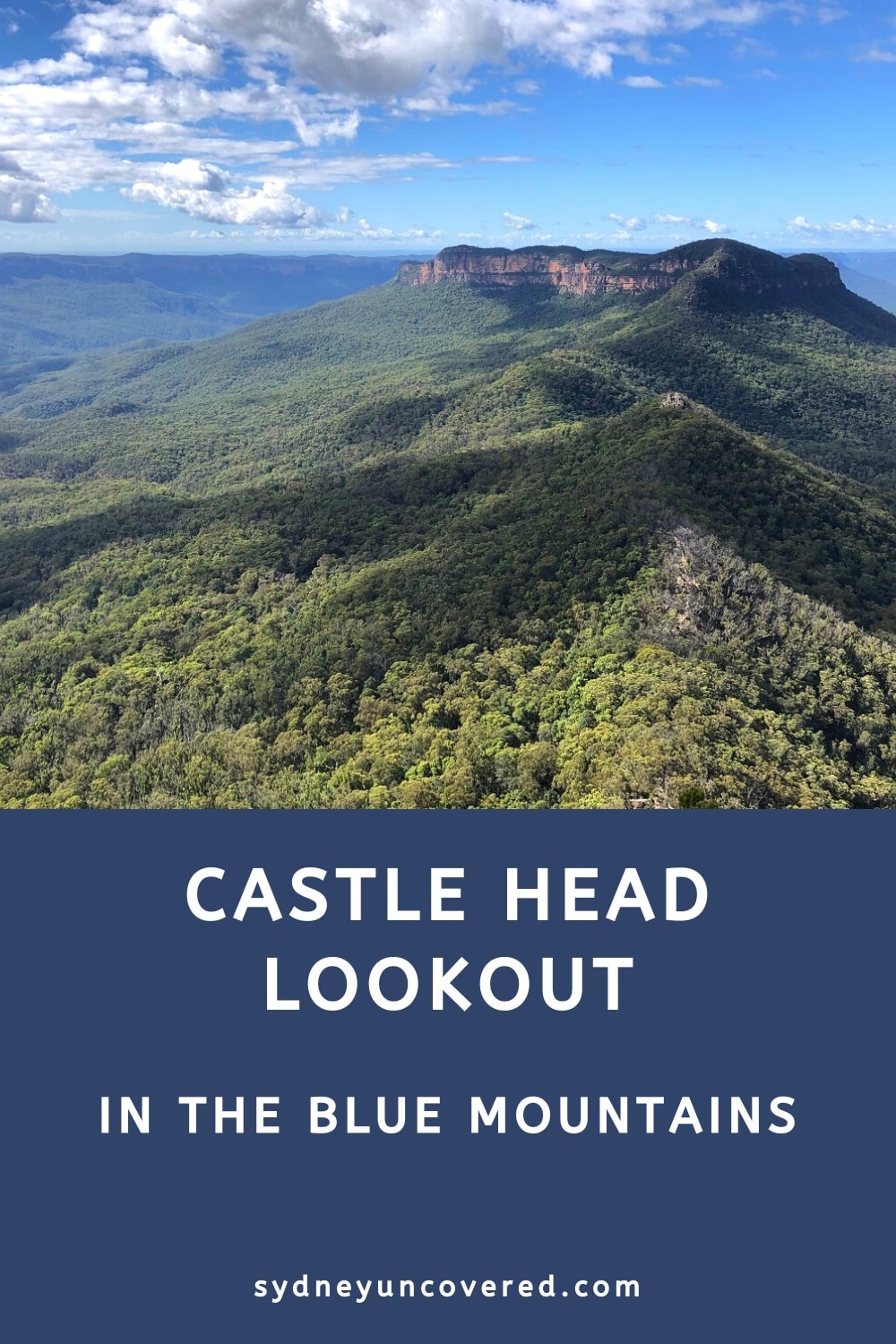 Castle Head Lookout in the Blue Mountains