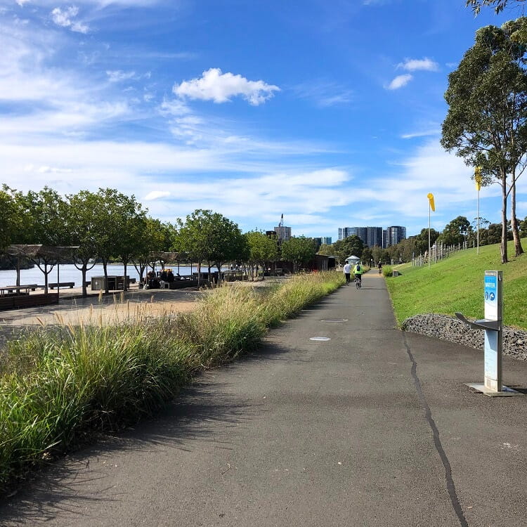 River Walk in Sydney Olympic Park