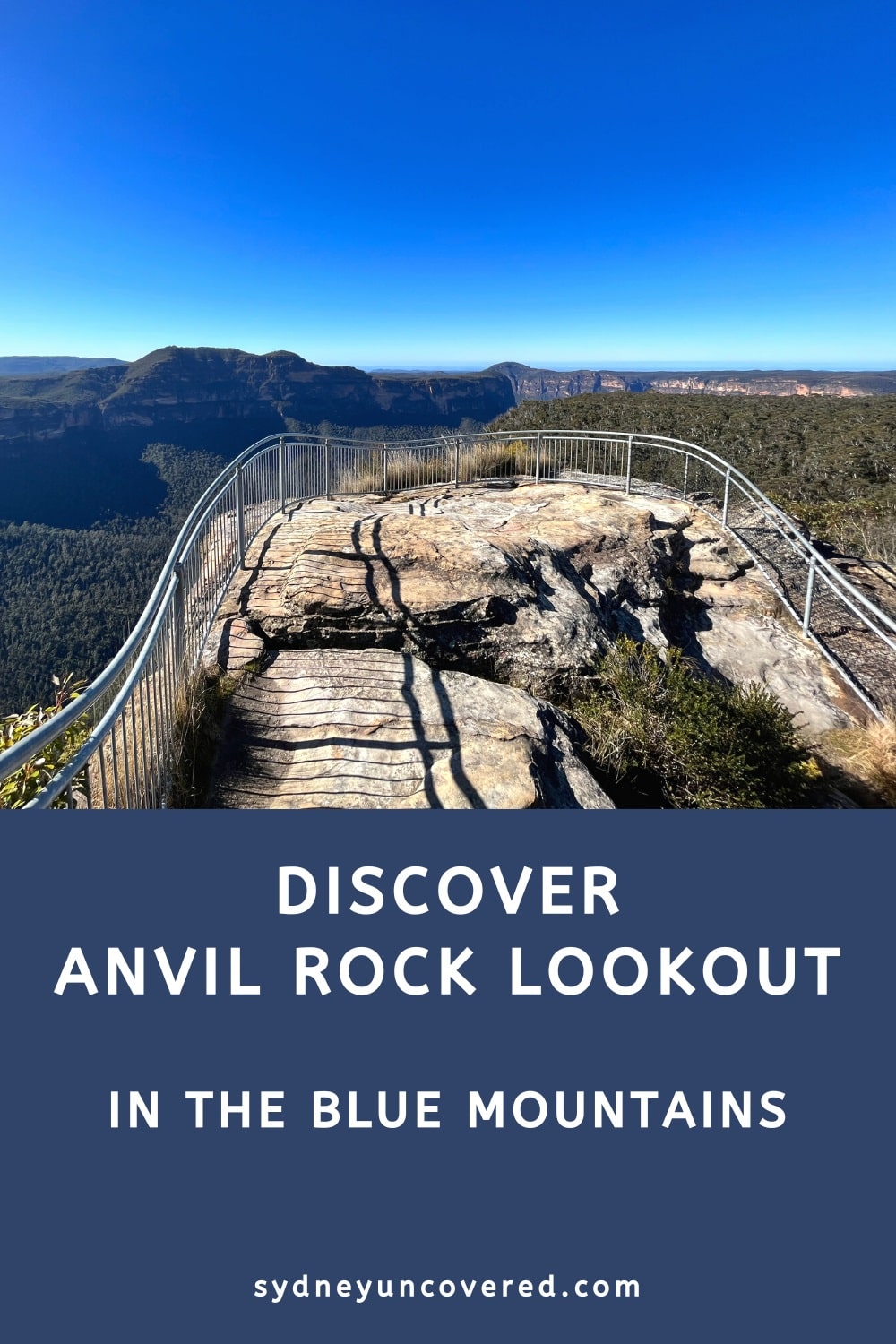 Discover Anvil Rock Lookout in the Blue Mountains