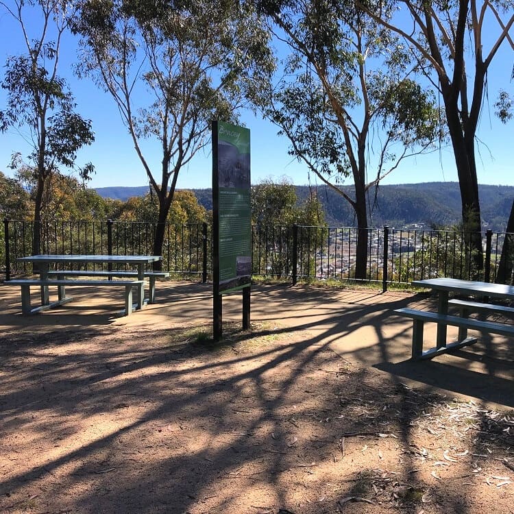Bracey Lookout in Lithgow
