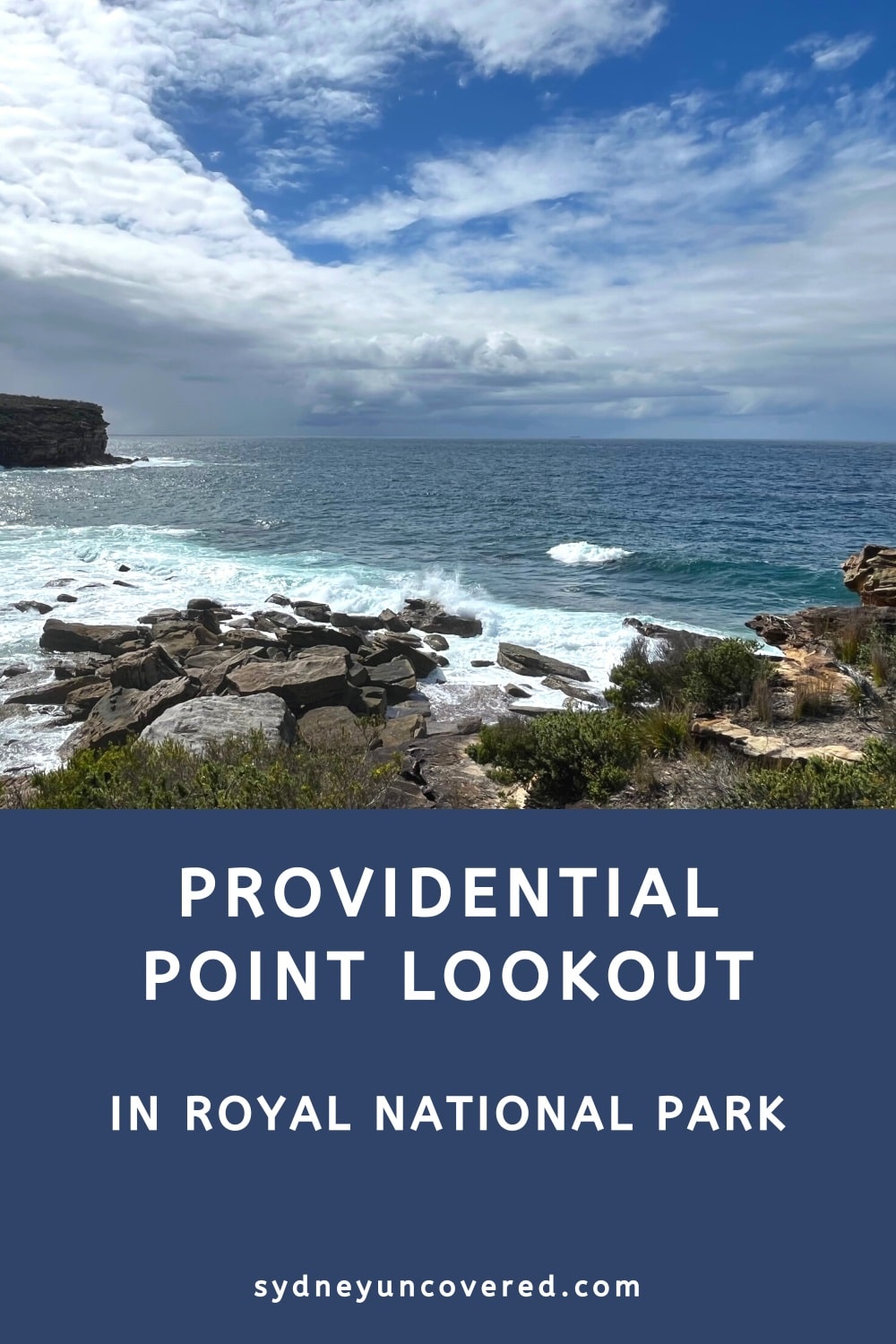 Providential Point Lookout in Royal National Park
