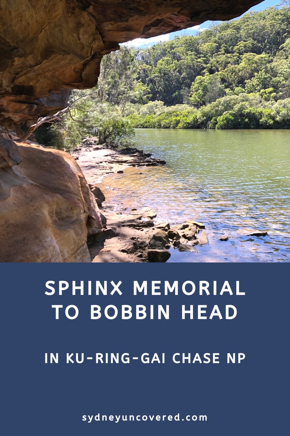 Sphinx Memorial to Bobbin Head in Ku-ring-gai Chase NP