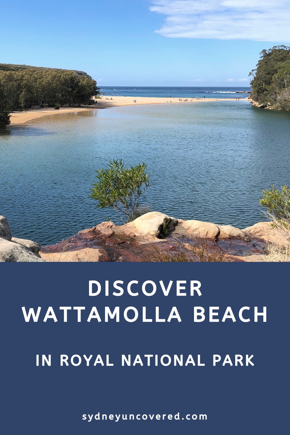 Wattamolla Beach and Falls in Royal National Park
