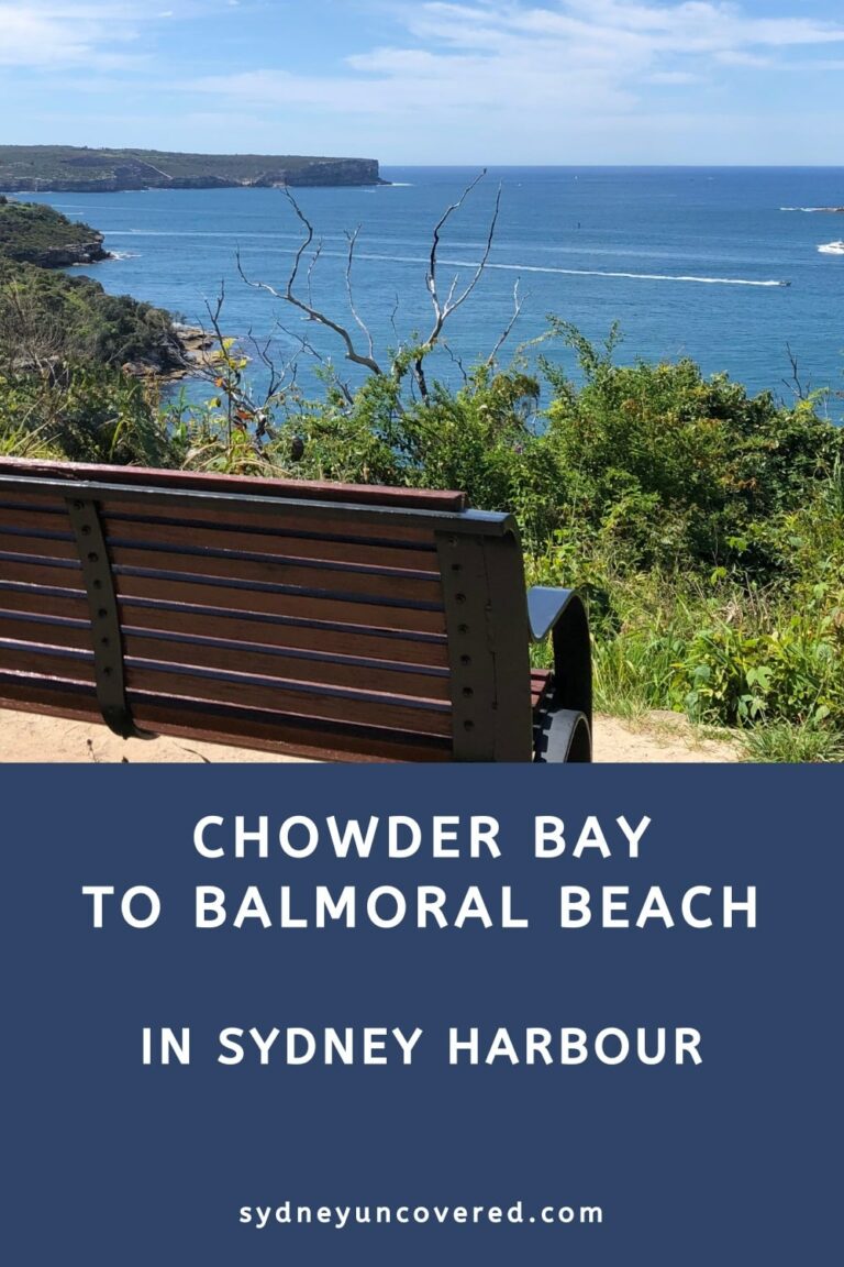 Chowder Bay to Balmoral Beach Walking Track
