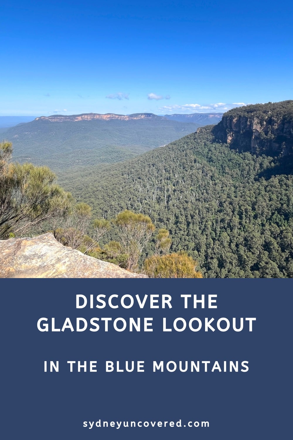 Discover the Gladstone Lookout in the Blue Mountains