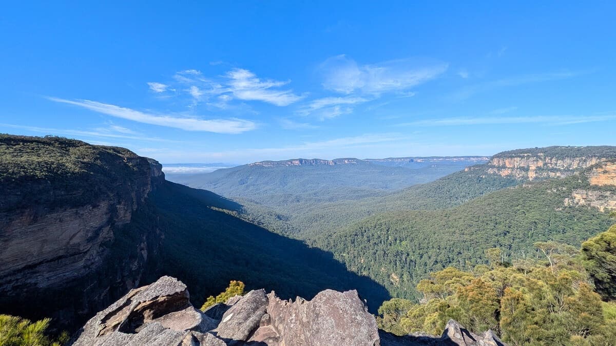 Lookouts in Wentworth Falls