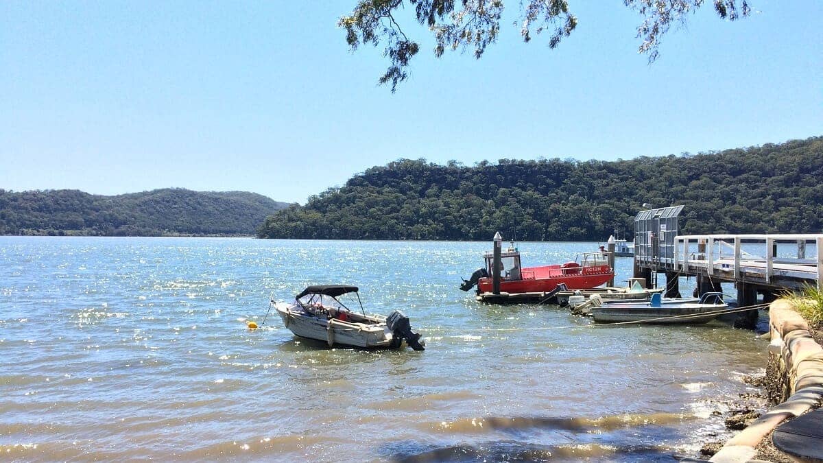 Dangar Island on the Hawkesbury River