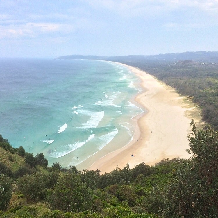 Tallow Beach in Byron Bay